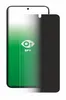 A privacy screen protector is shown on a smartphone. Produktbild-Vorschau