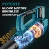 Soffiatore foglie senza fili 850W - Motore brushless 35 000 Anteprima dell’immagine prodotto 3