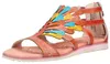 Laura Vita Damen Sandale Hochfront Pfau Cut-Outs Feclicieo Produktbild-Vorschau 7