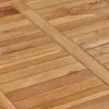 vidaXL Garten-Esstisch 120x65x80 cm Massivholz Teak Produktbild-Vorschau 5