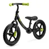 A black and green balance bike is shown against a white background. Anteprima dell’immagine prodotto