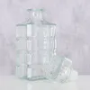 LS-LebenStil Glaskaraffe Kristall Whisky Karaffe 900ml Produktbild-Vorschau 3