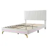 Polsterbett Doppelbett 140 x 200 cm, mit LED-Leuchten und Produktbild-Vorschau 7