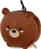 Reisekissen mit Schlafmaske Teddy Legami Travel Buddy braun Produktbild-Vorschau 2