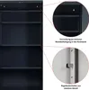Stahlschrank BEE mit 7 verzinkten Fachböden | HxBxT Produktbild-Vorschau 3