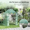 WOLTU Gewächshaus130 g/m², PE wasserdicht wetterfest, Produktbild-Vorschau 6
