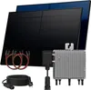 SUNNIVA® 1000W Balkonkraftwerk BIFAZIAL FULLBLACK komplett Produktbild-Vorschau 10