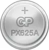 A close-up, top-down view of a single silver coin-cell battery. Podgląd zdjęcia produktu