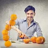Relaxdays Portafrutta a spirale in metallo, cestino per Anteprima dell’immagine prodotto 5