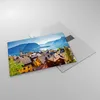 Bilder auf glas - Berge See Wasser - 70x50cm - Glasbilder - Produktbild-Vorschau 2