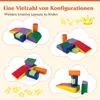 COSTWAY, 6 stuks schuimblokken, grote bouwstenen, zachte Productafbeelding-voorbeeld 5
