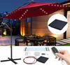 karpal 3m-3.5m Parasol avec LED solaire inclinable Voir les images du produit 1