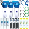A water filtration system and its replacement filters are displayed against a white background. Anteprima dell’immagine prodotto