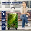 MuchoWow® Koffer Handgepäck Trolley Rollkoffer Kleine Produktbild-Vorschau 2
