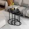 Skye Decor, Gloria - Black, table d'appoint (3 pièces), 100 Voir les images du produit 1