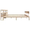 vidaXL Massivholzbett ohne Matratze 180x200 Kiefernholz Produktbild-Vorschau 5