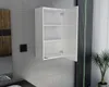 Hängende Badezimmerkommode 40cm in Weiß Matt, Höhe 80cm, Produktbild-Vorschau 2