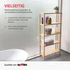 Grafner Badregal Regal Holzregal, mit 5 Etagen aus Bambus, Produktbild-Vorschau 3