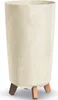 Großes Pflanzgefäß GRACIE TUBA SLIM Betonsand 23,9 cm Produktbild-Vorschau 1