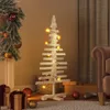 vidaXL Arbre de Noël en bois à décorer 90 cm Pin massif Voir les images du produit 8