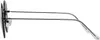 Damen Herren Sonnenbrille Rund Form Verspiegelt 80er Modern Produktbild-Vorschau 3