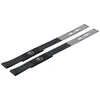Two black lifting straps are shown diagonally against a white background. Produktbild-Vorschau