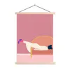 MuchoWow® Textilposter Vintage - Frauen - Pastell 60x80 cm Produktbild-Vorschau 1