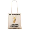 Mr. & Mrs. Panda Jutebeutel Sänger Leidenschaft - Produktbild-Vorschau 3