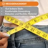Metro a nastro KRUMAD 150 cm, metro da sarto flessibile per Anteprima dell’immagine prodotto 5