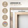 MuchoWow® - Leinwandbilder - Gemälde - Blumen - Vase - Produktbild-Vorschau 3