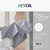 HEYDA Origami Faltblätter "Crystal" weiß silber 90 g/qm 40 Produktbild-Vorschau 2