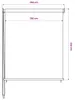 vidaXL Roleta zewnętrzna 350 x 230 cm antracytowa Podgląd zdjęcia produktu 6