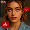 1 Monats Kontaktlinsen in verschiedenen Farben Pink Produktbild-Vorschau 5