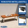 DanDiBo 2x telaio per panca in acciaio inox 43 x 30 cm Anteprima dell’immagine prodotto 4