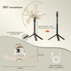 24 cm prenosný stropný ventilátor s osvetlením, Náhľad obrázku produktu 5