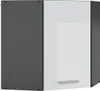 Eckhängeschrank Vicco R-Line Weiß Hochglanz 57 cm, Model Produktbild-Vorschau 1