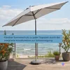 KETTLER  Easy Push Schirm Ø 270 cm, UPF 50+, anthrazit Produktbild-Vorschau 7