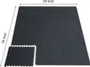 A set of interlocking floor mats laid out on a white background, with dimensions indicated. Produktbild-Vorschau