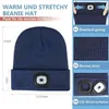 2X LED Mütze mit Licht Herren Damen Wintermütze warme Produktbild-Vorschau 3