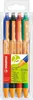 Druck-Kugelschreiber - STABILO pointball - 4er Pack - blau, Produktbild-Vorschau 1