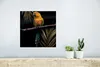 MuchoWow® Poster Vogel - Papagei - Zweig - Farn 30x30 cm - Produktbild-Vorschau 5