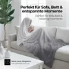 etérea Kuscheldecke Microfaser 150x200 cm Produktbild-Vorschau 3