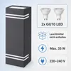 MasterLED Außenwandleuchte Nela Duo – Moderne Produktbild-Vorschau 7