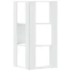 A white, three-tiered shelf unit is shown against a white background. Podgląd zdjęcia produktu