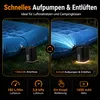 Elektrische Mini Luftpumpe mit Akku, tragbare Aufblas- und Produktbild-Vorschau 6