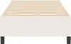 Plattformbettgestell Creme 90 x 200 cm Cordstoff Produktbild-Vorschau 5