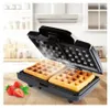 GOURMETmaxx Wafelijzer voor Belgische wafels, 750W Productafbeelding-voorbeeld 6