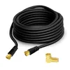 5m ARLI HD Sat Winkel Anschlusskabel schwarz – max. 135 dB Produktbild-Vorschau 2