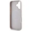 Custodia iPhone 16 Guess in ecopelle con logo rosa color Anteprima dell’immagine prodotto 7
