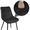 Ensemble de 2 chaises de salle à manger, chaise de cuisine Voir les images du produit 4